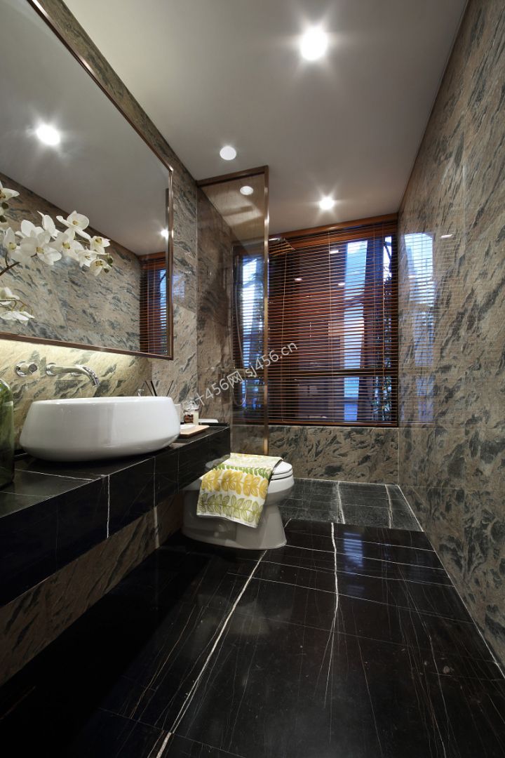 123平米现代风格123平米三室两厅卫生间装修效果图