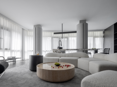 华润小径湾现代风格117平米装修案例