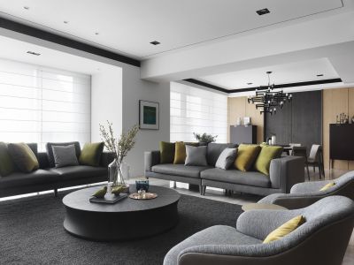 格兰春天132平现代风格装修案例