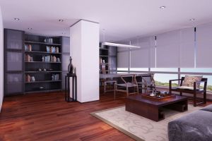 [深圳澜海装饰]新中式办公室如何装修设计？