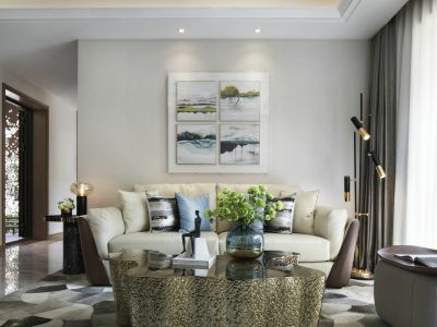 金域三江131平欧式风格装修案例