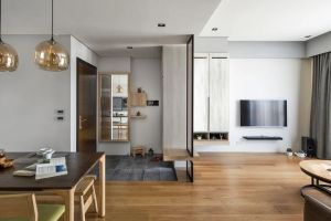 [太原东易日盛装饰]现代风格装修案例，三居改四室，超实用！