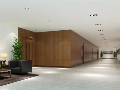 中铁办公室现代风格2000平米装修案例