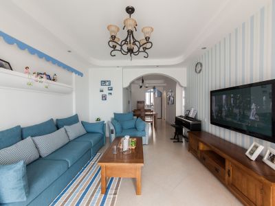 天伦城115平地中海风格装修案例