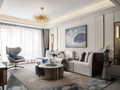 缤纷南郡85平现代风格二居室装修案例