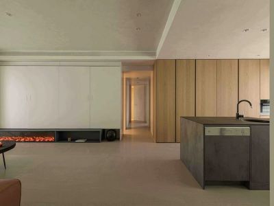 华润置地惠州润溪花园简约风格115平米装修案例