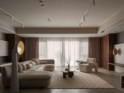 碧桂园南站新城简约风格122平米装修案例