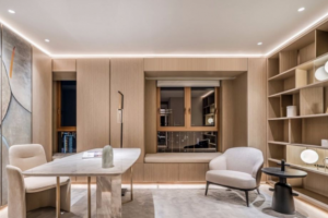 [石家庄今朝装饰]书房设计要点大全，让家秒变图书馆！