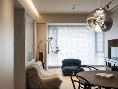 耘林生命公寓·丽湾花园简约风格102平米装修案例