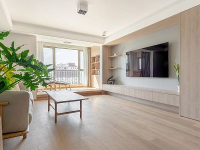 荣锦瑞府北欧风格115平米装修案例