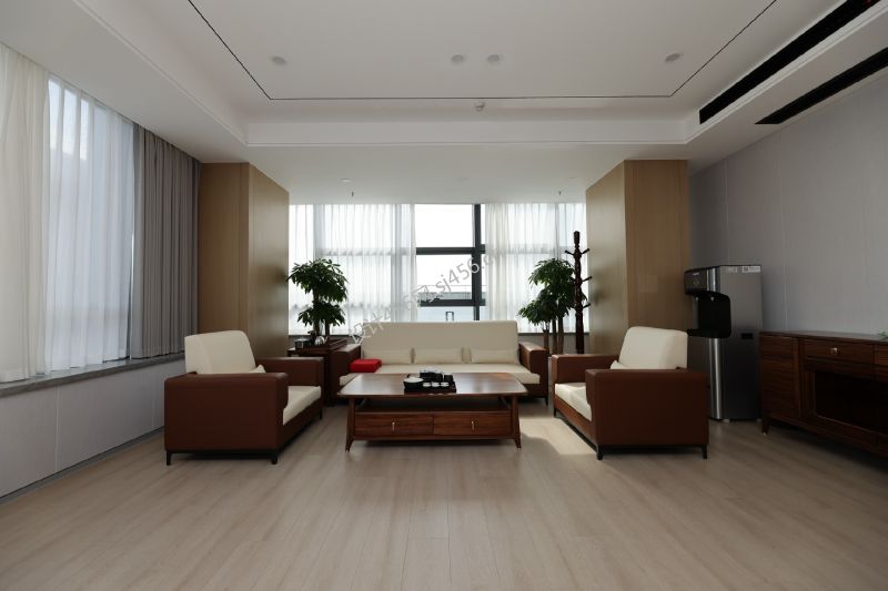 现代风格12387平米办公楼会客区装修效果图