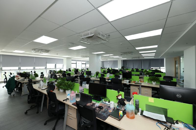 现代风格12387平米办公区装修效果图