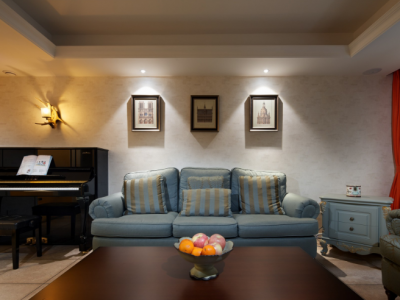 龙湖源著145平地中海风格装修案例