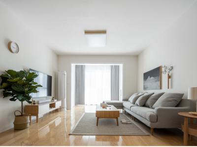 保利天汇122平简约风格装修案例