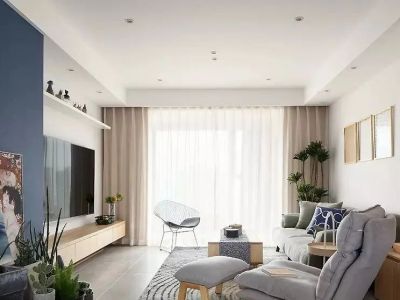 嘉云台121平米北欧三居装修案例