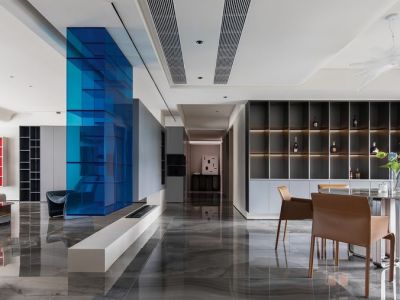 绿地太湖朗峯现代风格147平米装修案例