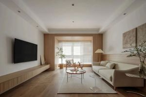 [太原朗华装饰]日式原木装修案例，追求休闲惬意的生活意境！