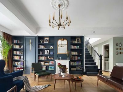 东龙壹湾320㎡别墅美式风格装修案例