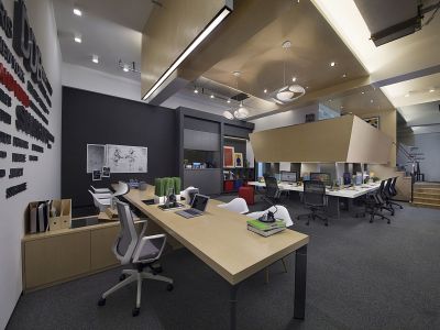 260平米现代办公室装修案例