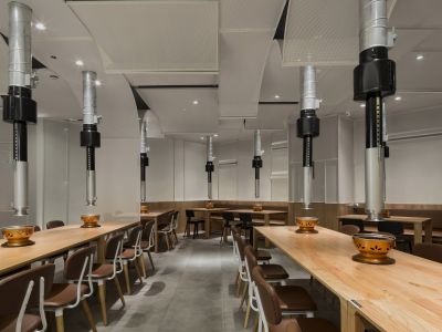 120平米烤肉店装修案例