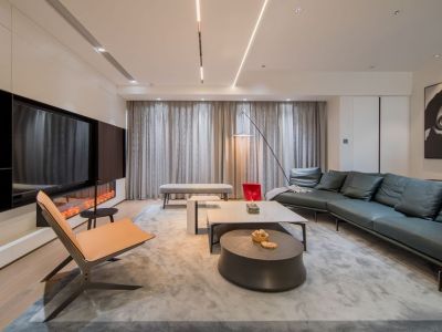 光耀·天悦湾现代风格124平米装修案例