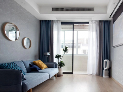 复地新城就125平现代风格装修案例