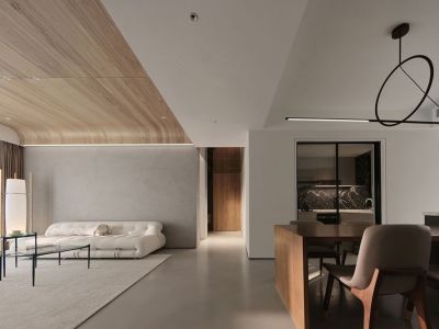 龙湖·春江天境花园简约风格119平米装修案例