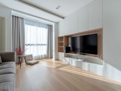 保利和光山语北欧风格117平米装修案例