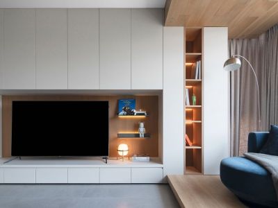 中冶国锐锦绣雅著现代风格123平米装修案例