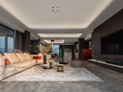 君华新城142平现代风格四居室装修案例