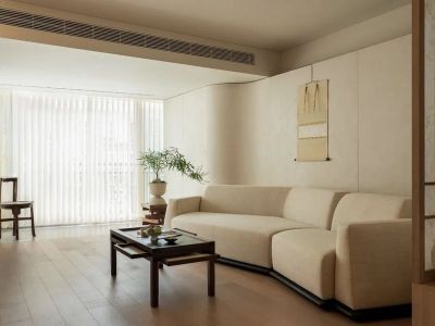 保利天汇简约风格105平米装修案例