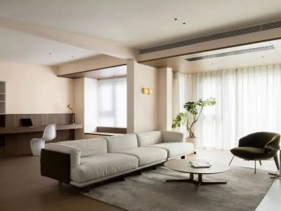 鼎能天玺莲湖128㎡四居室现代风格装修案例