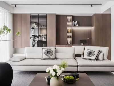 金基雅玥现代风格127平米装修案例