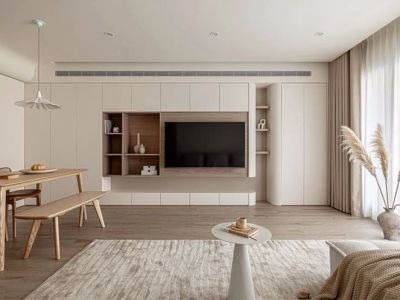 德信·星宸北欧风格117平米装修案例