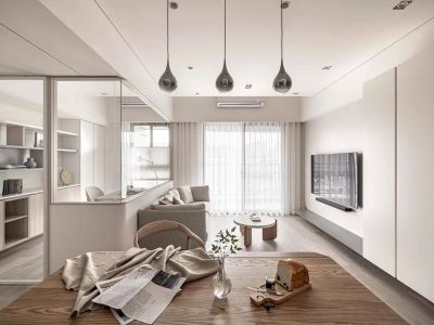 壹城观泓北欧风格115平米装修案例