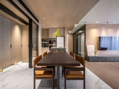 南京恒大养生谷北欧风格146平米装修案例