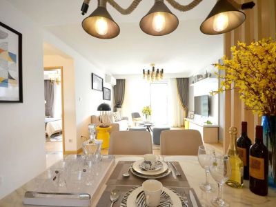 碧桂园凤凰城北欧风格124平米装修案例