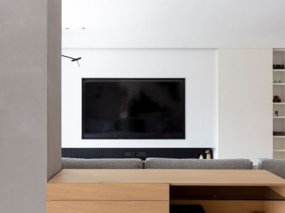 紫京四季现代风格112平米装修案例