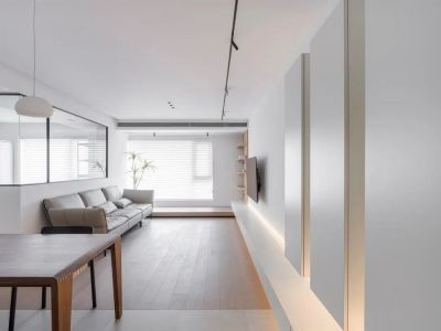 滨江雅园北欧风格88平米装修案例