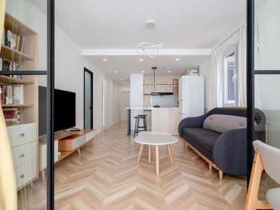 君华新城72平北欧风格二居室装修案例