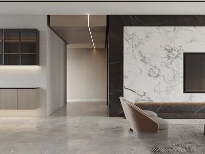 大成雅境现代风格124平米装修案例