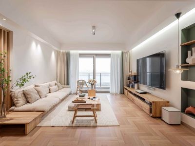 曲江华著中城115平北欧风格三居室装修案例