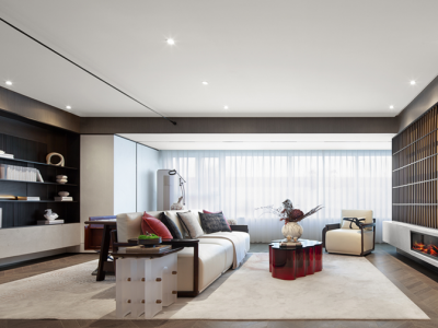 天地源平江观棠现代风格143平米装修案例