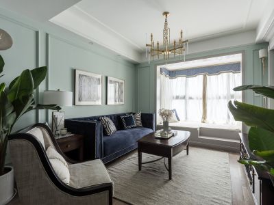 恩祥新城93平米美式风格三室两厅装修案例