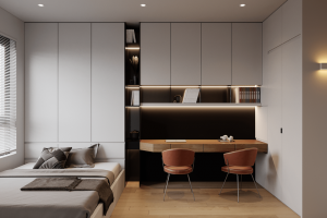 [桂林杰特装饰]衣柜要不要做到顶？看完，我不再纠结了！