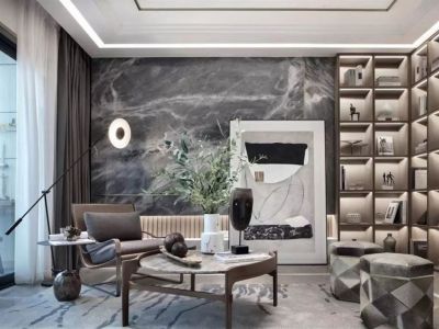 美的·云与湖现代风格120平米装修案例