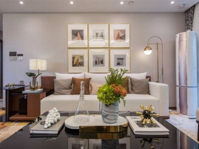 熹樾现代风格122平米装修案例