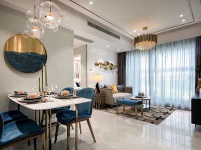 中海钟山印北欧风格108平米装修案例