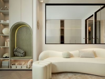 江北万象企业中心现代风格123平米装修案例