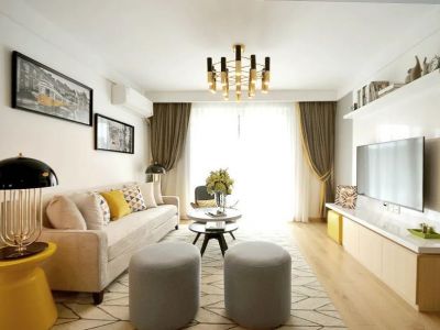 越江时代北欧风格110平米装修案例